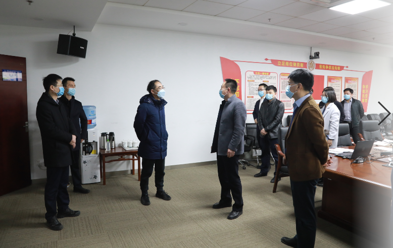 战“疫”｜永利集团官网集团疫情防控事情向导小组检查指导各单位防疫事情