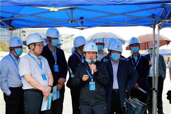 永利集团官网集团复工复产促增添项目观摩聚会与会职员走进大秦国源三秦环保秦邦园区在榆项目
