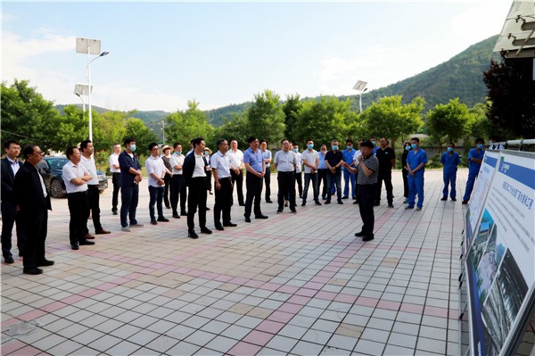 永利集团官网集团复工复产促增添项目观摩聚会与会职员走进绿色能源公司油气公司水情形公司陕北片区项目