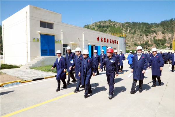 永利集团官网集团复工复产促增添项目观摩聚会与会职员走进环保保隆生态三秦在延在铜项目