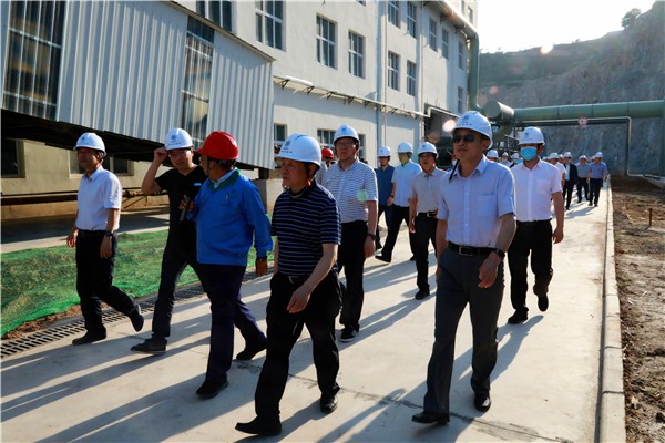 永利集团官网集团复工复产促增添项目观摩聚会与会职员走进环保保隆生态三秦在延在铜项目